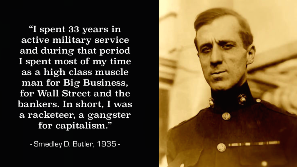 smedley butler quotes i spent 33 years