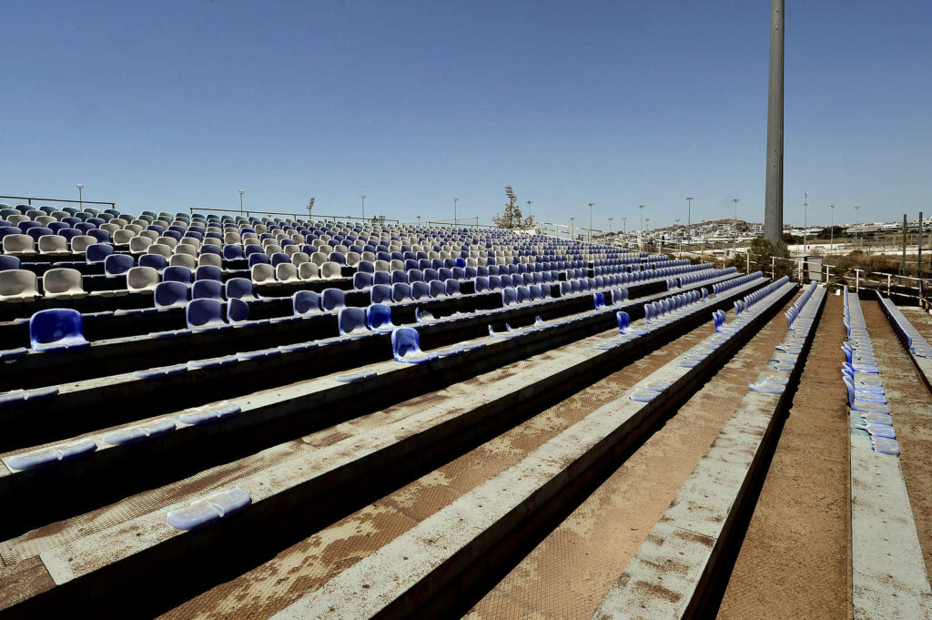 Baseball Stadium from the 2004 Olympics in Athens, Greece